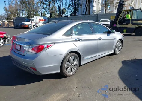 2014 Hyundai Sonata Hybrid Limited из США, поврежденный, VIN KMHEC4A45EA112053